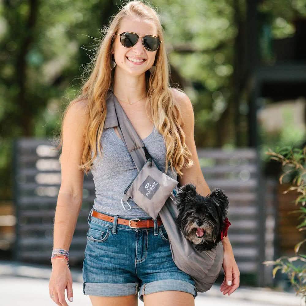 Monkey Mat Fur-EEZ Pet Sling Carrier