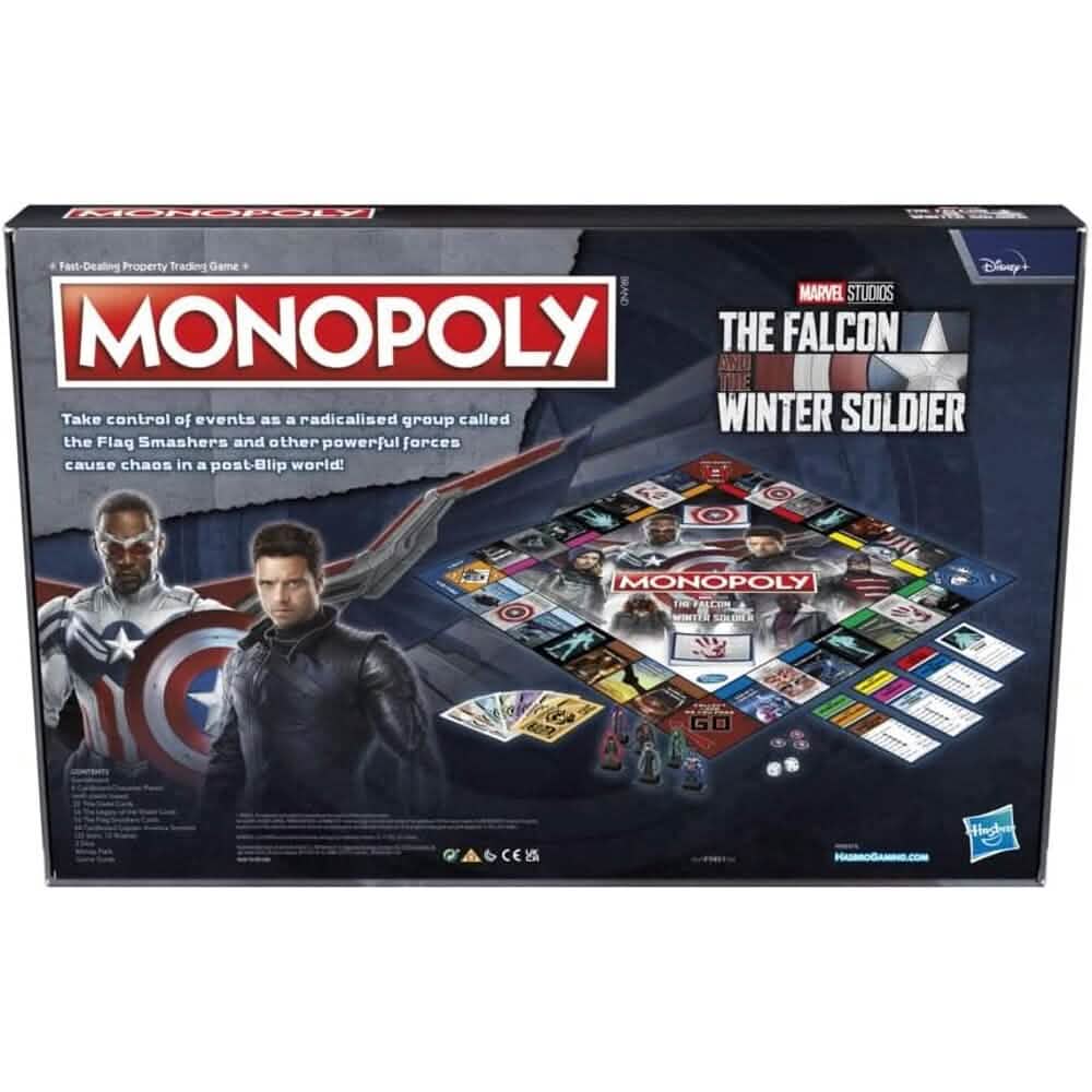 Monopoly Marvel Studios The Falcon and the Winter Soldier Edition