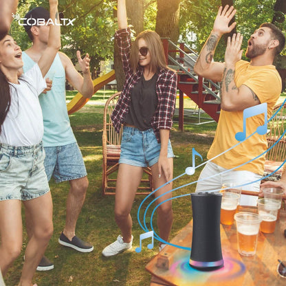 Mood Tower Multi-Color LED Light Wireless Speaker