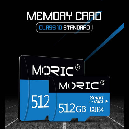 Moric 512GB Micro SD Card with Adapter Class 10 Fast Speed Memory Card  (Refurbished)