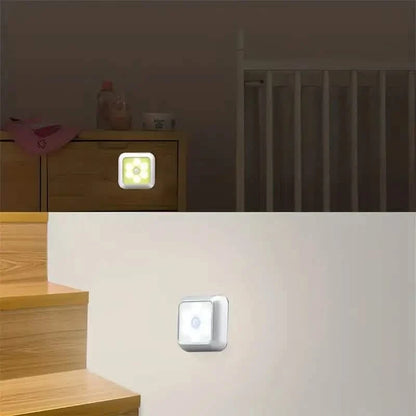 Motion Sensor Night Light, 6 LED Wall Lamp