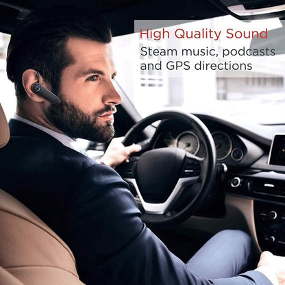 Motorola Boom 3+ Plus in-Ear Wireless Mono Bluetooth Headset Noise Cancellation