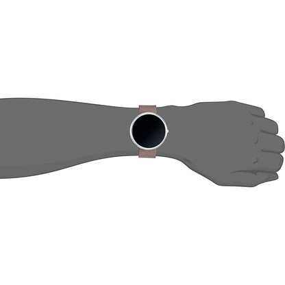 Motorola Moto 360 - Stone Grey Leather Smart Watch
