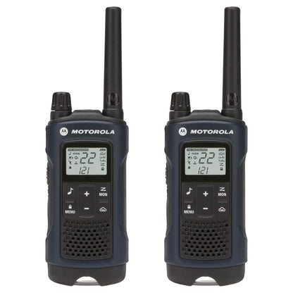 Motorola Solutions Talkabout T460 Rechargeable Two-Way Radio Pair - Dark Blue  (Refurbished)