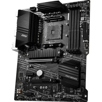 MSI B550-A PRO ProSeries Motherboard (AMD AM4, DDR4, PCIe 4.0, SATA 6Gb/s, M.2, USB 3.2 Gen 2, HDMI/DP, ATX) (Refurbished)