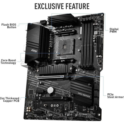 MSI B550-A PRO ProSeries Motherboard (Refurbished)