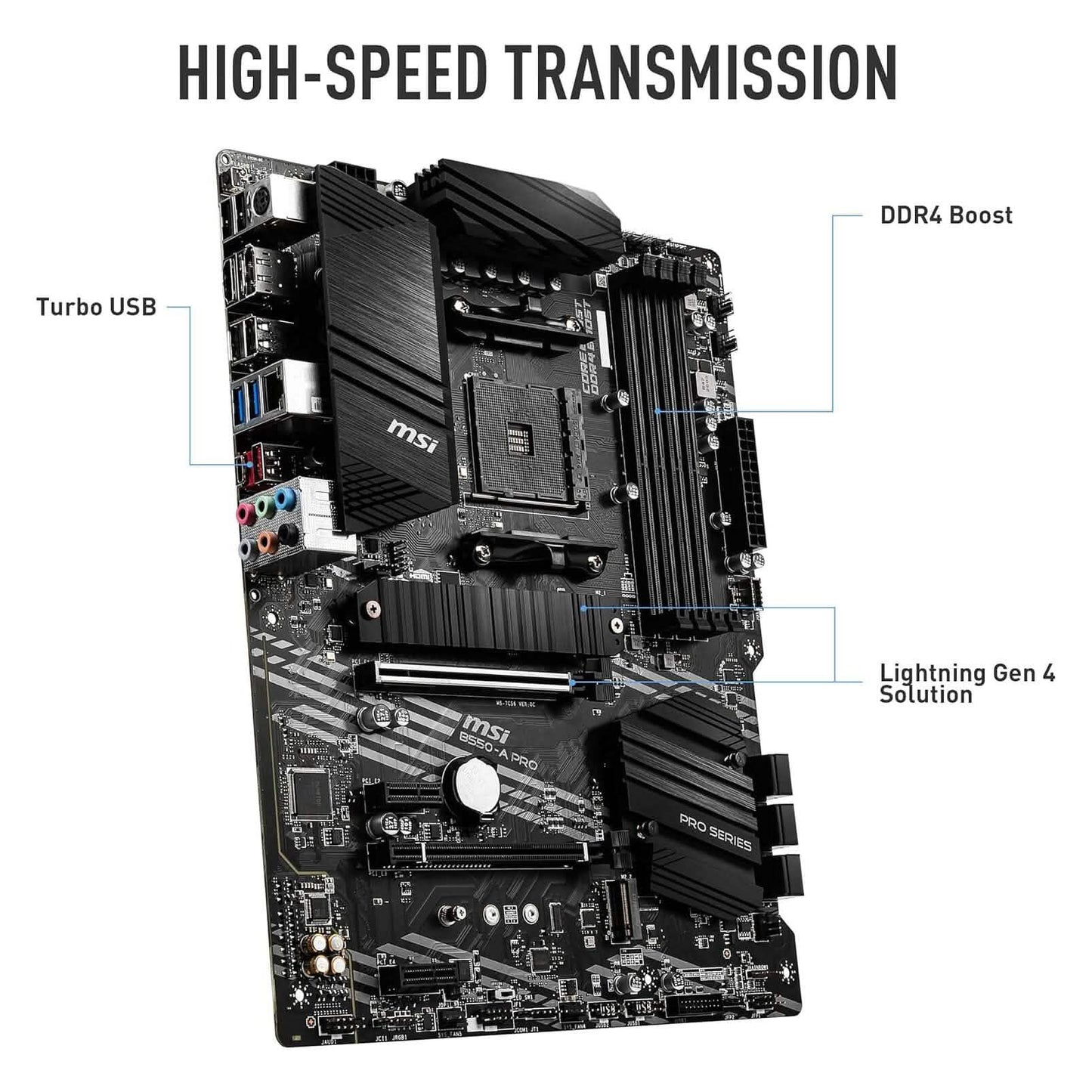 MSI B550-A PRO ProSeries Motherboard (Refurbished)