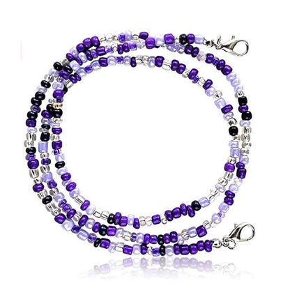 Multi-Color Face Mask Holder Beads Chain