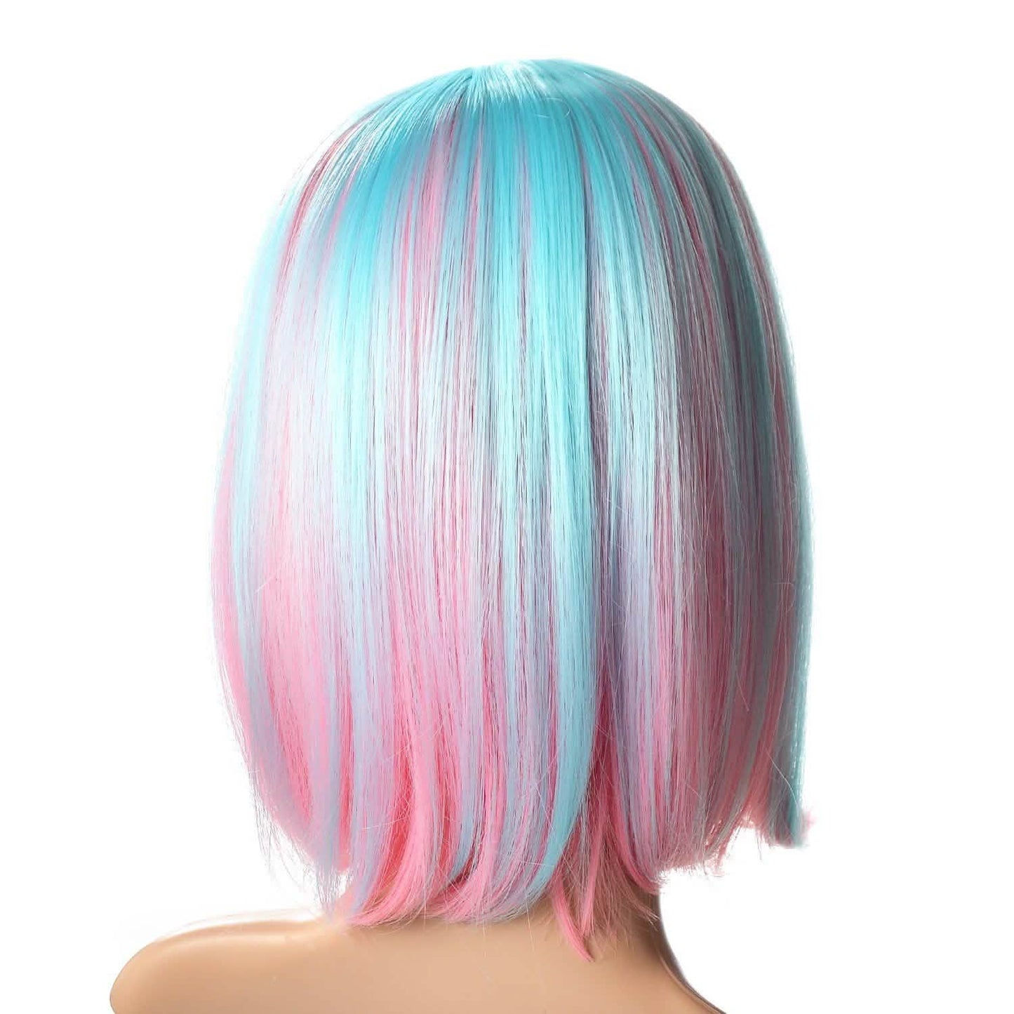 Multi-Color Ombre Short Bob Wig