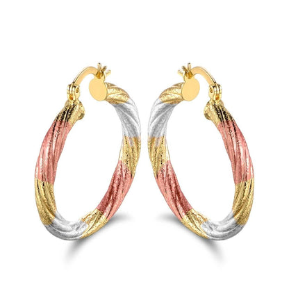 Multi Gold Hoop Earrings - Assorted Styles