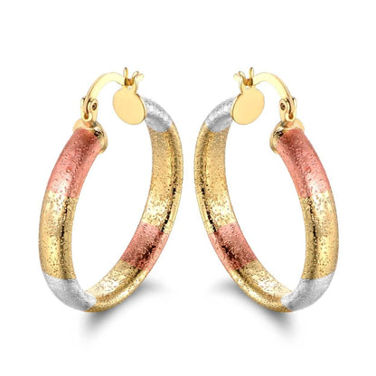 Multi Gold Hoop Earrings - Assorted Styles