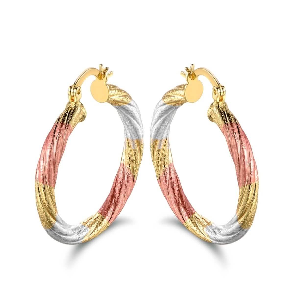 Multi Gold Hoop Earrings - Assorted Styles