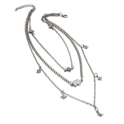 Multi-layer Necklace Clavicle Chain