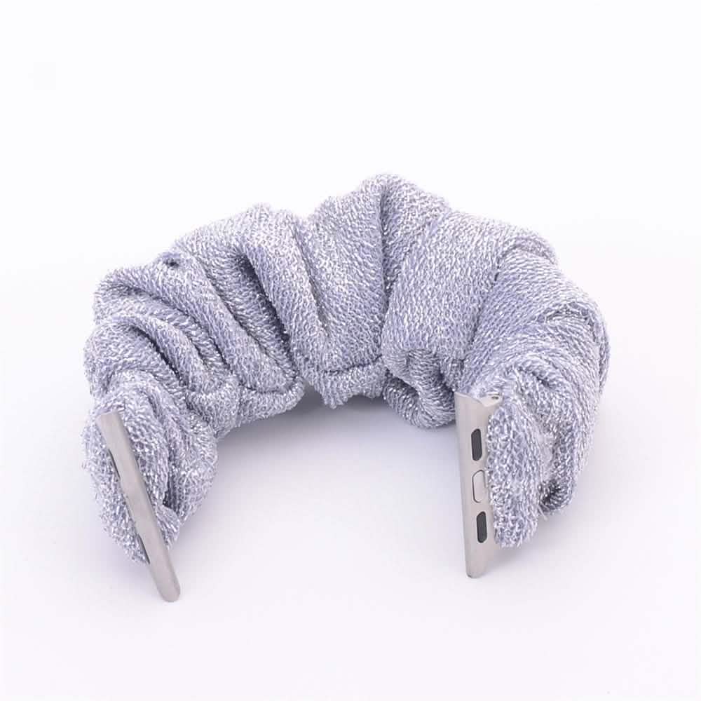 Multifunction Hair Scrunchie Apple Watch Band - Assorted Colors