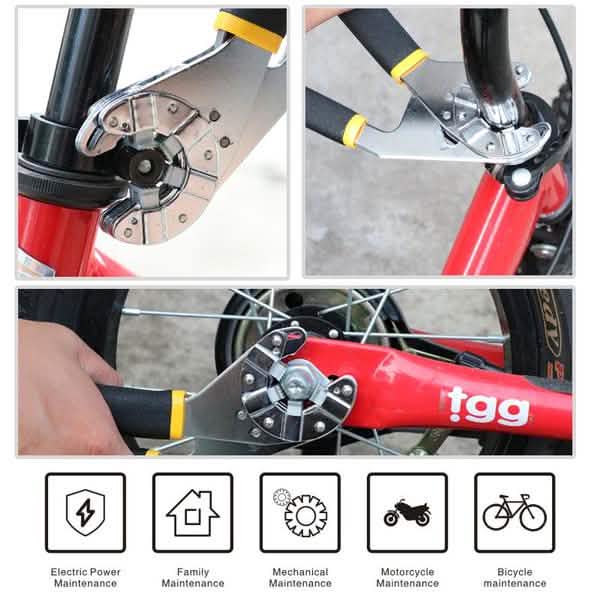 Multifunctional Adjustable Universal Wrench