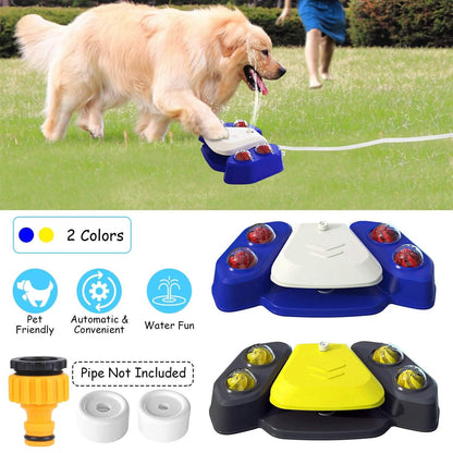 Multifunctional Automatic Pet Water Dispenser Outdoor Step-on Activated Sprinkler