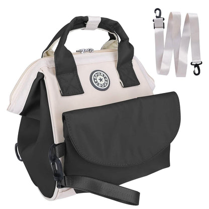 Multifunctional Diaper Changing Bag with 2 Insulated Pockets Commute Bag