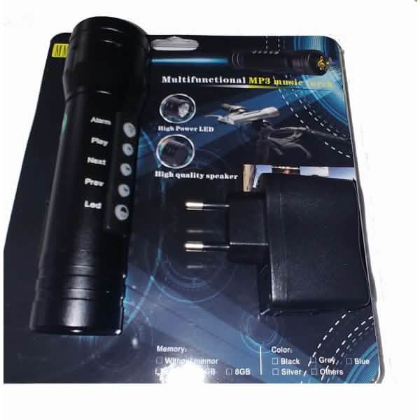 Multifunctional MP3 Music Torch