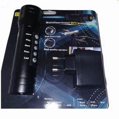 Multifunctional MP3 Music Torch