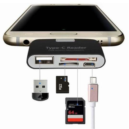 Multifunctional Smart 4-in-1 Laptop PC Durable Phone TF Micro SD