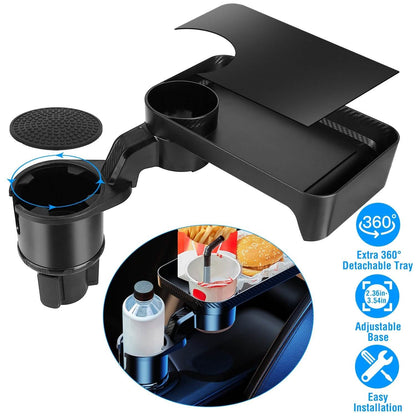 Multifunctional Water Cup Mount Stand with Detachable Tray