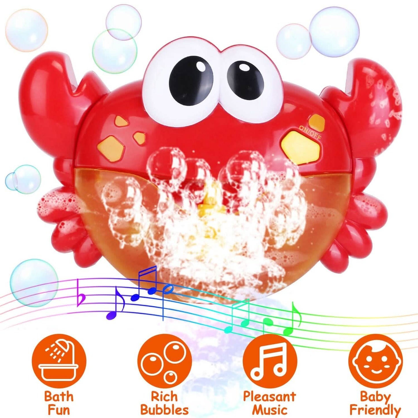 Musical Bubble Bath Maker for Bathtubs Toddler Bubble Machine