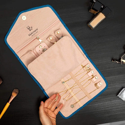 MyAmore' Jewelry Roll Travel Case