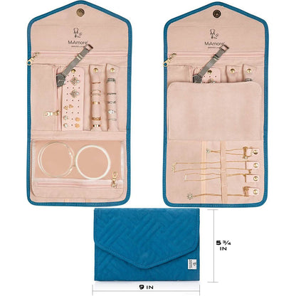 MyAmore' Jewelry Roll Travel Case