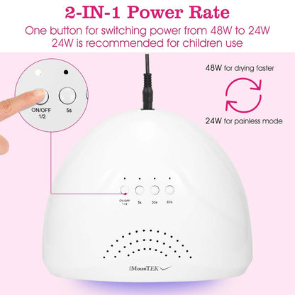 Nail Dryer 48W/24W UV LED Lamp