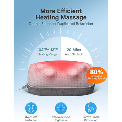 Naipo Electric Deep Kneading Back Neck Massager