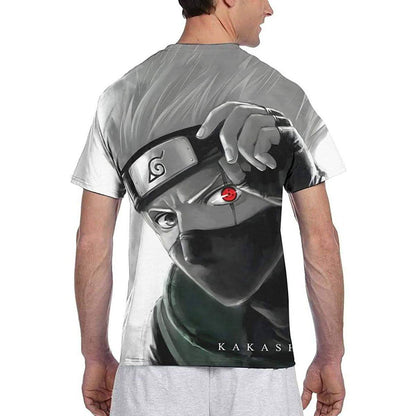Naruto Shirt Mens Womens Boys Girls 3D Print Short Sleeve T-Shirt