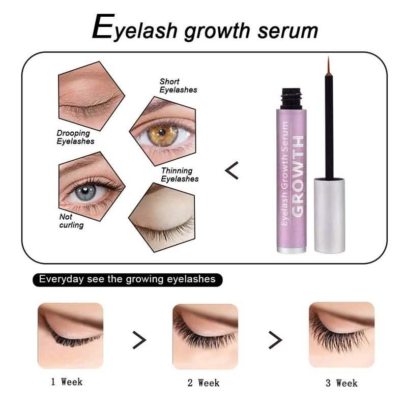 Natural Eyelash Growth and Enhancer Serum
