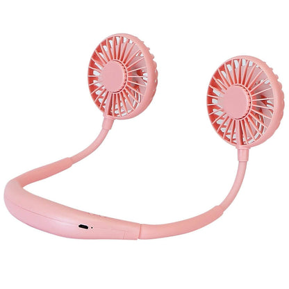 Neck Hanging Fan Hand Free Portable