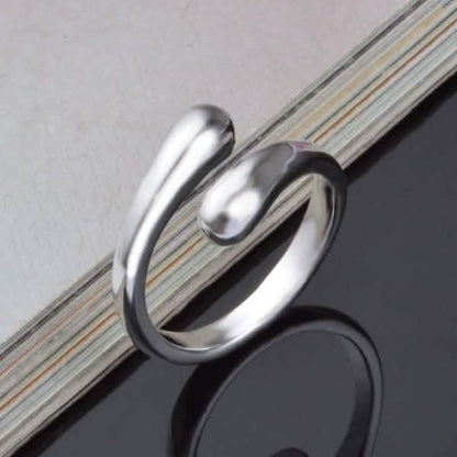 Necklace Ring Hook Oval Earings Set
