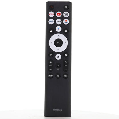 Hisense ERF6B80HL Google Voice TV Remote Control | RF585A-T1-03 | A7 Series | U8 Series - ERF6B80HL