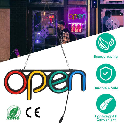 Neon Open Sign Light