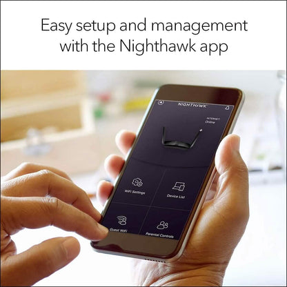 NETGEAR Nighthawk WiFi 6 Router RAX120  (Refurbished)