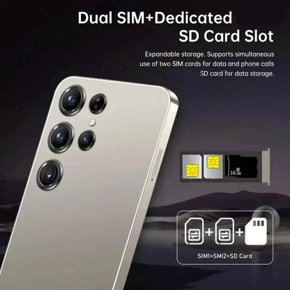 Android 13 5G Smartphone, 6.8-inch, Dual SIM, 4GB + 128GB, 48MP+108MP HD Camera