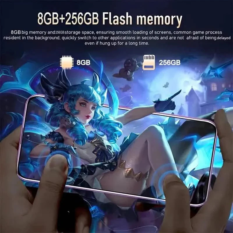 Android 13 5G Smartphone, 6.8-inch, Dual SIM, 4GB + 128GB, 48MP+108MP HD Camera