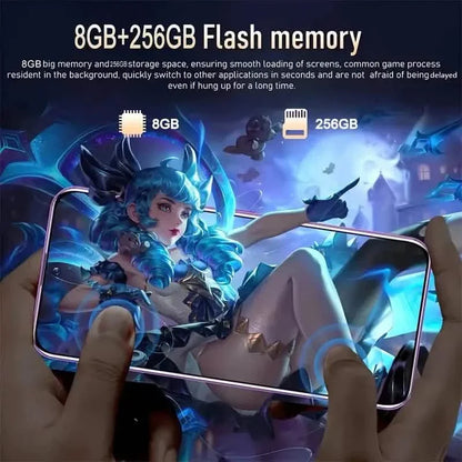 Android 13 5G Smartphone, 6.8-inch, Dual SIM, 4GB + 128GB, 48MP+108MP HD Camera