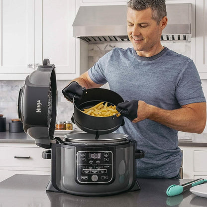 Ninja Pressure Cookers & Canners, 6.5 qt, Black (Refurbished)