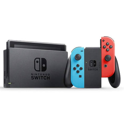Nintendo Switch – OLED Model w/ Neon Red & Neon Blue Joy-Con (Refurbished)