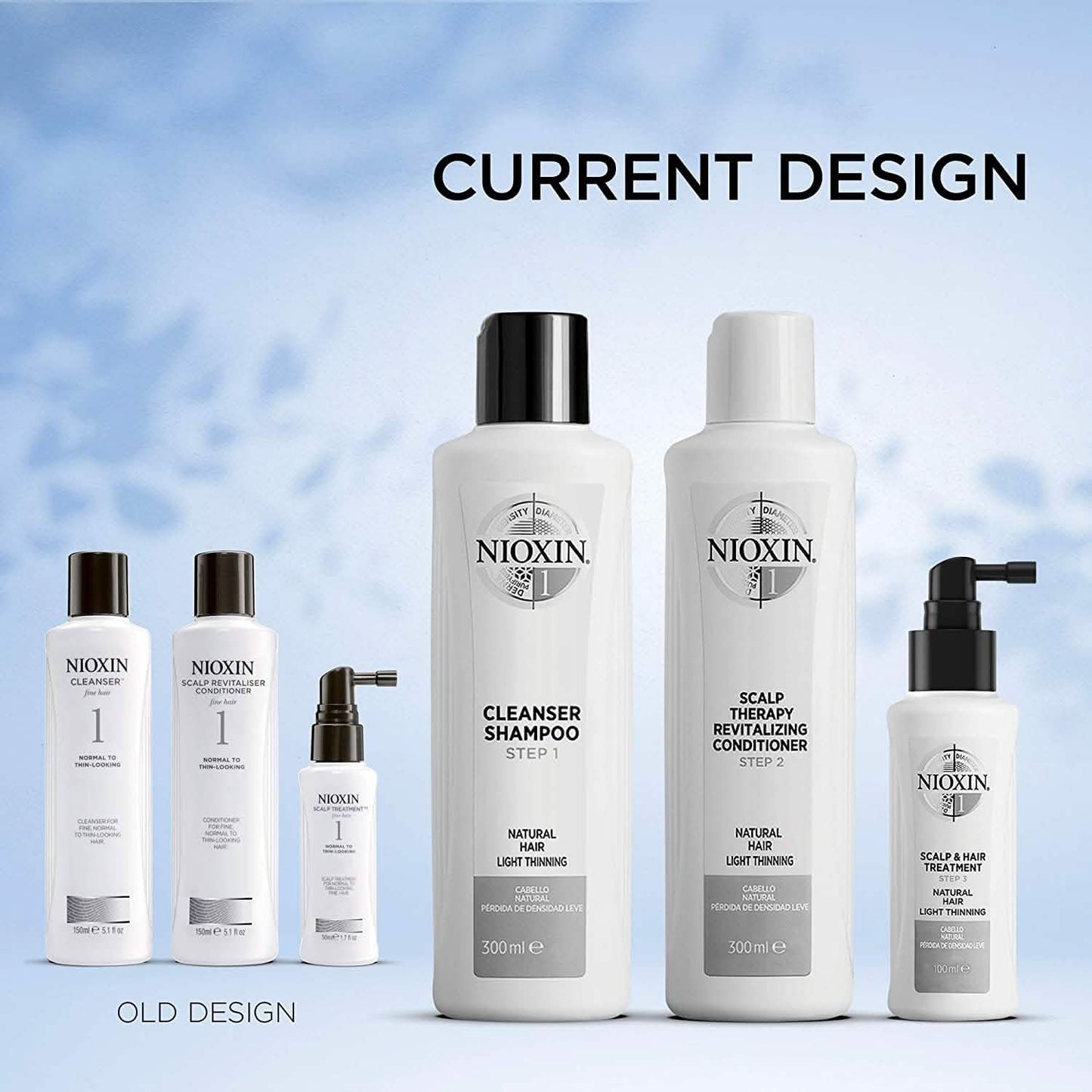 Nioxin Cleanser Shampoo System 1-6