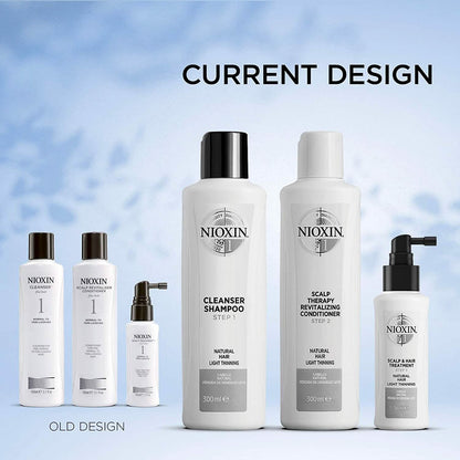 Nioxin Cleanser Shampoo System 1-6