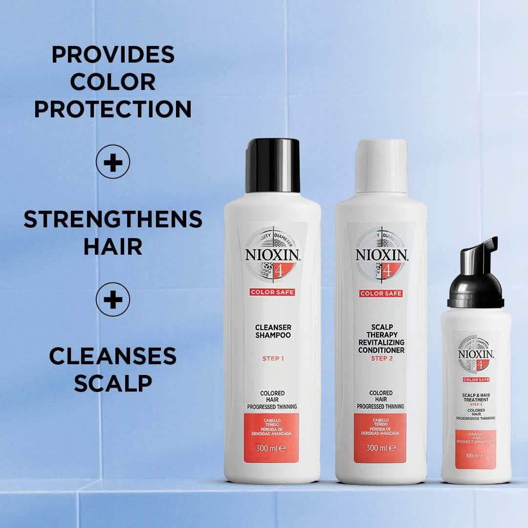 Nioxin Full-Size System Kits for Progressed to Advanced Thinning Hair