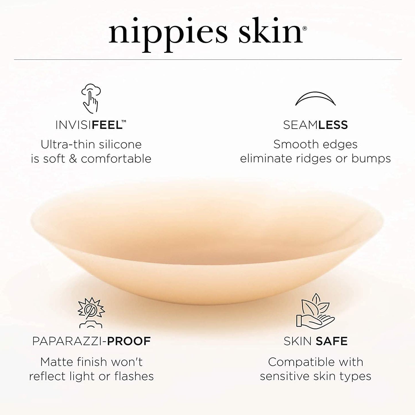 Nipple Covers Adhesive Silicone Pasties with Travel Box
