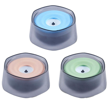 No Spill Dog Cat Water Bowl Spill Proof Slow Water Feeder