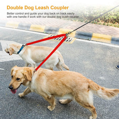 No-Tangle Dual Dogs Leash