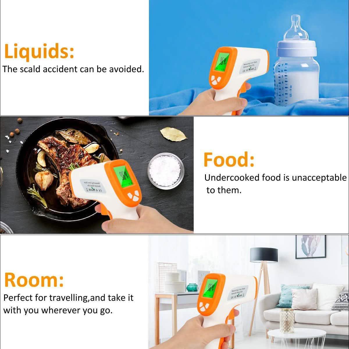 Non-Contact Digital Infrared Thermometer D-380