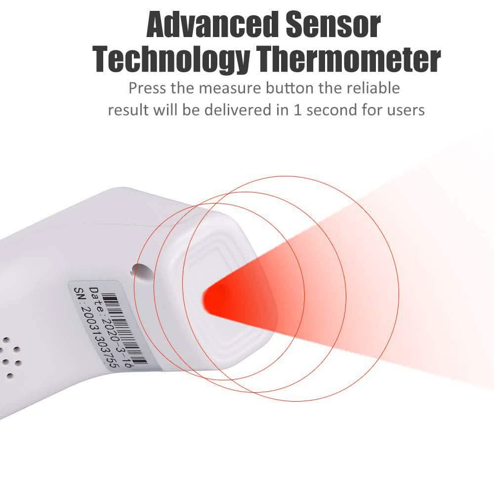 Non-Contact Infrared Digital Scanner Device Advanced Temperature Measurement ALK116
